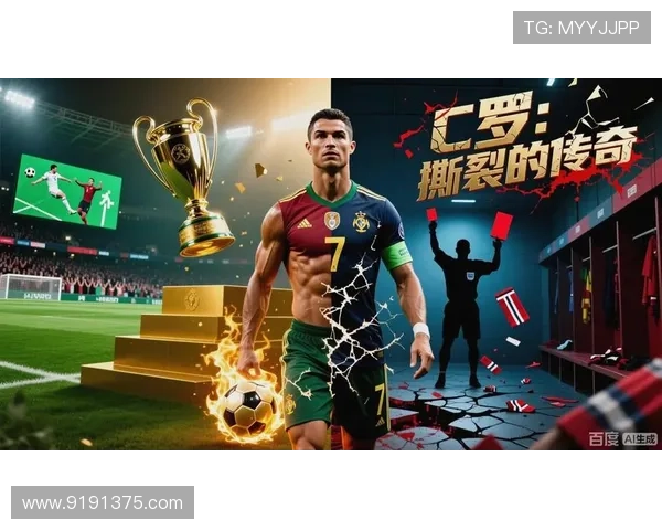 足球巨星C罗插画作品展现他的激情与风采,感受绿茵场上的传奇魅力